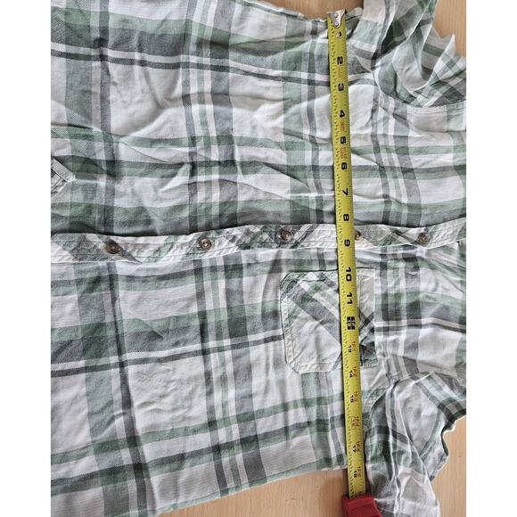 Universal Thread Women's Long Sleeve Flannel Button-Down Shirt Size XS Soft - Picture 5 of 12